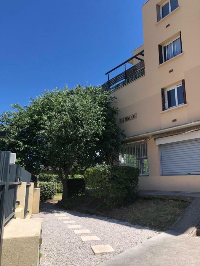 Appartement Mimosa, tram 2, parking Montpellier Bagian luar foto